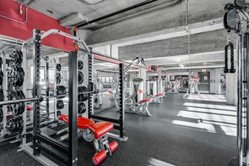 Gym-quality fitness center